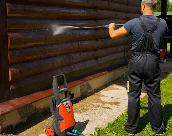 Cost of Log Home Pressure Washing in San Luis Obispo